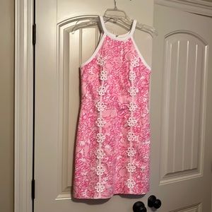 Pink/ white Lilly Pulitzer dress